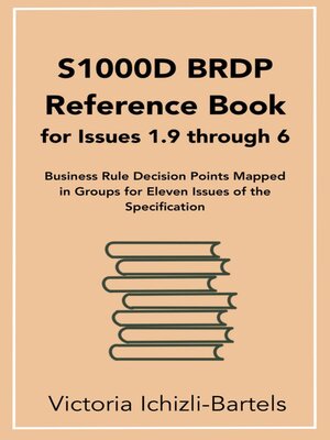 cover image of S1000D BRDP Reference Book for Issues 1.9 through 6